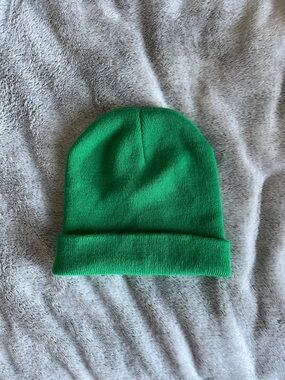 Green Beanie